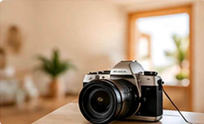Kamera für Immobilienfotografie – Symbolbild